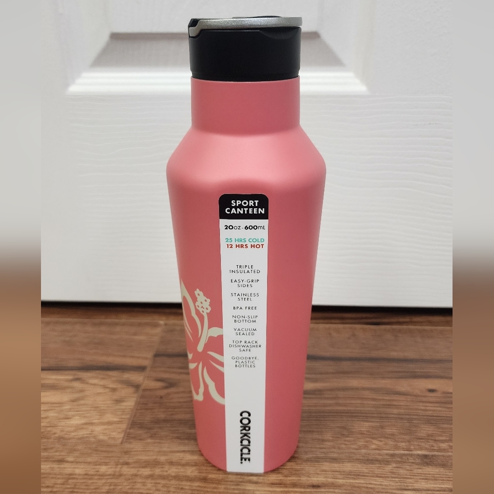 Roxy x Corkcicle Pink Hot / Cold Canteen 600ml